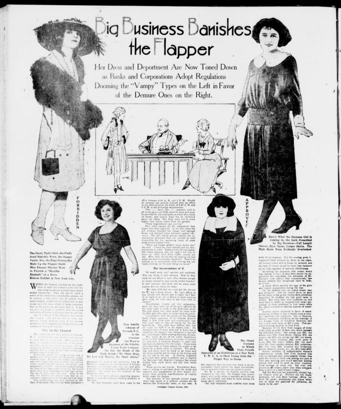 big-business-banishes-the-flapper-world-history-commons